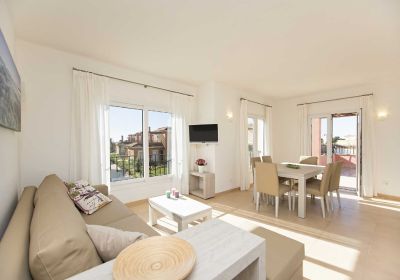 Modern luxury flats in private housing complex in the southwest of Mallorca.