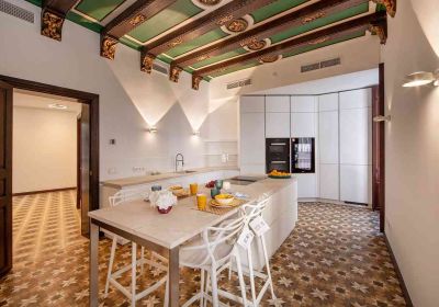Exclusive old building flat downtown Palma de Mallorca.
